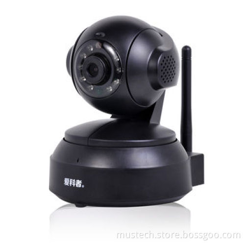 Easy to Install p2p WiFi 0.3-megapixel CMOS IP Network Camera